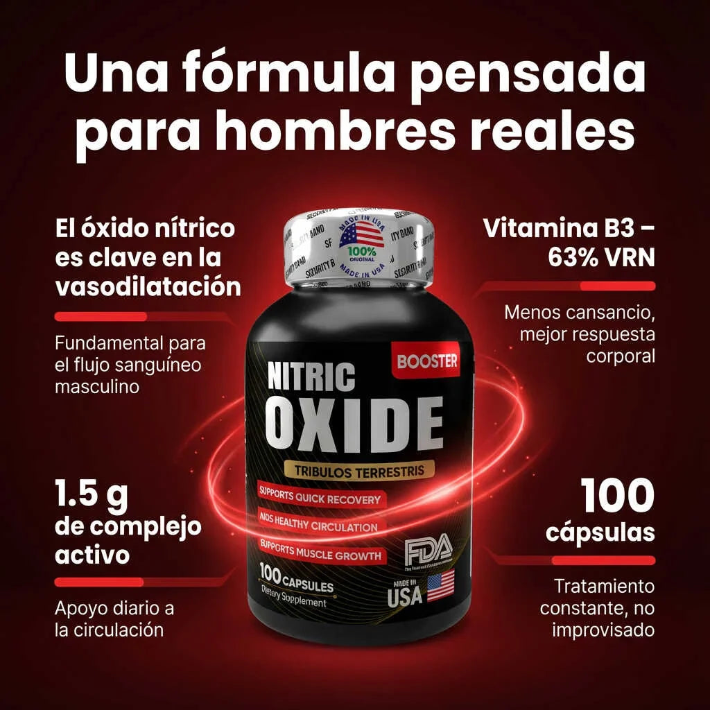 Nitric Oxide Booster 100 Capsulas