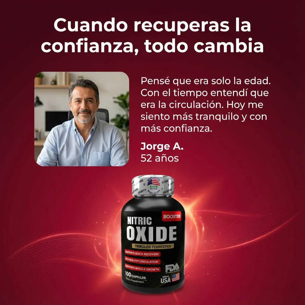 Nitric Oxide Booster 100 Capsulas