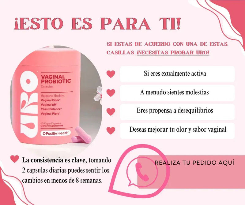 Probiótico Íntimo URO