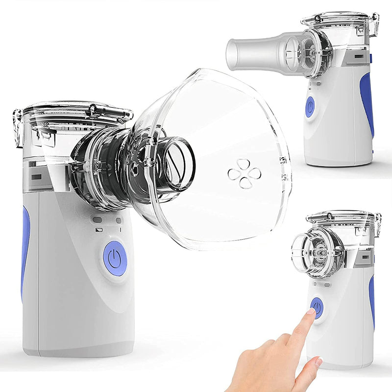 🌬️ Nebulizador Portátil UltraSilent NIÑOS ADULTO MASCARA - ULTIMAS UNIDADES 🫁