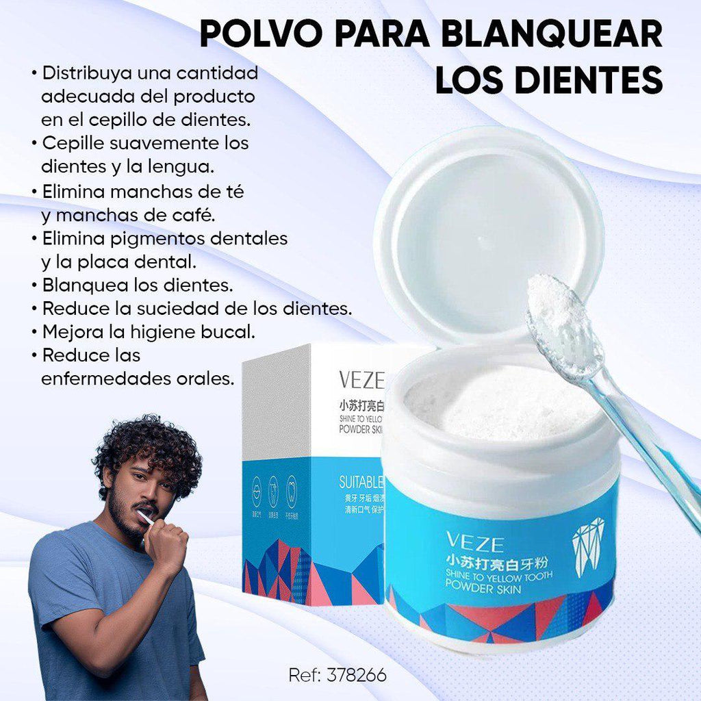 POLVO BLANQUEADOR DE DIENTES