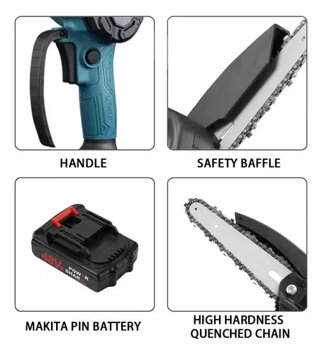 Mini Motosierra De 6 Pulgadas Eléctrica