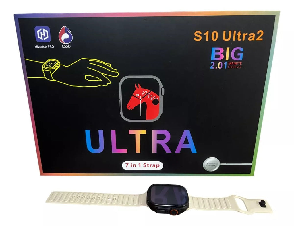 ⌚️🔥 SMARTWATCH S10 ULTRA 2 BIG 2.01 IN – Tecnología, Estilo y Control Total en Tu Muñeca