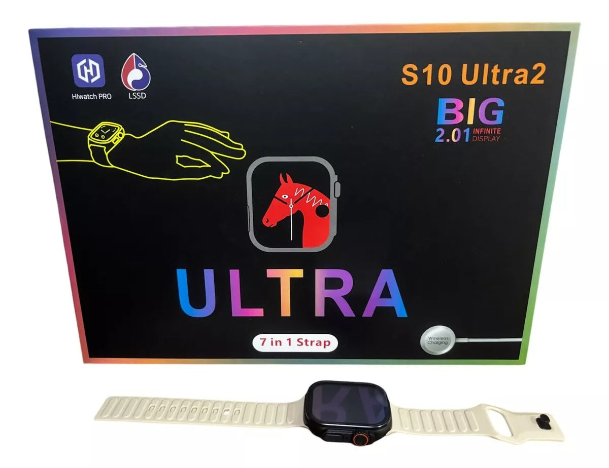 ⌚️🔥 SMARTWATCH S10 ULTRA 2 BIG 2.01 IN – Tecnología, Estilo y Control Total en Tu Muñeca