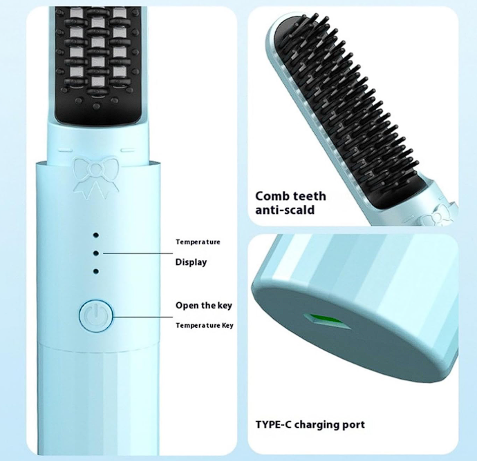 Cepillo Alisador Inalámbrico I