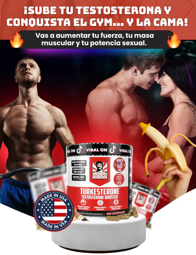 TURKESTERONE - COMPRA 1 Y LLEVA 2 UNIDADES + FRETE GRATIS