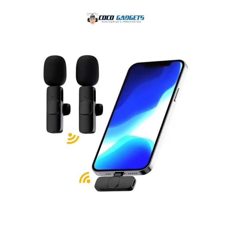 Microfono De Solapa Doble K9