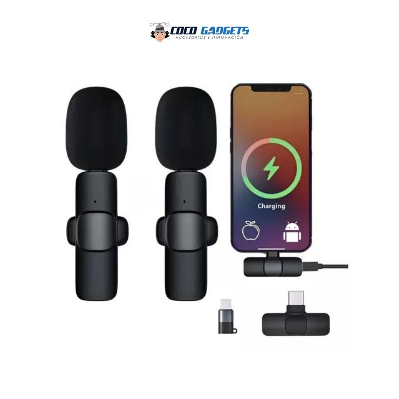 Microfono De Solapa Doble K9