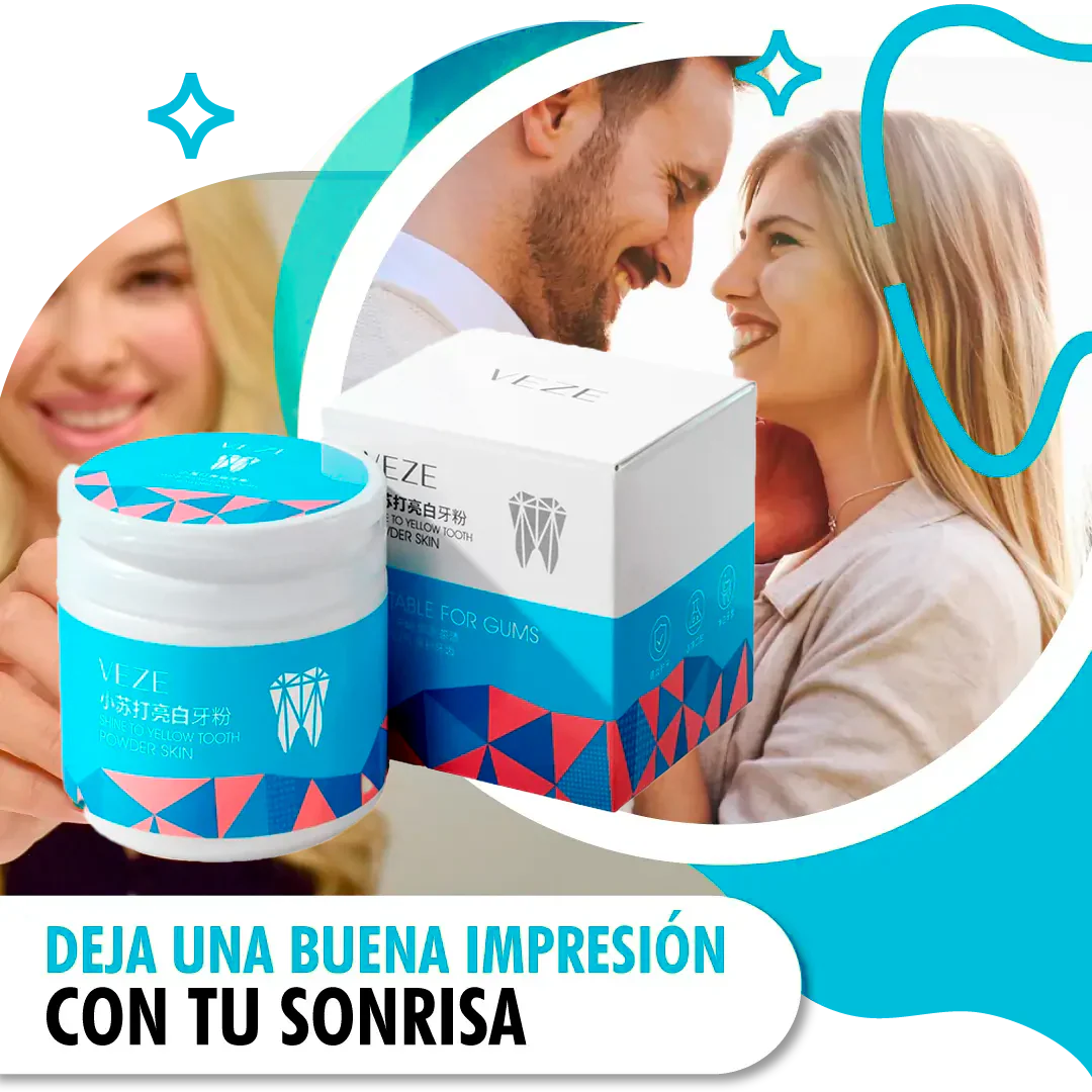 POLVO BLANQUEADOR DE DIENTES