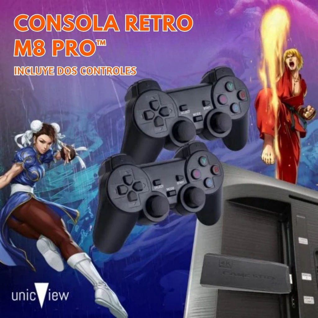 Consola Retro M8 Pro™ – con 10,000 Juegos Clásicos🎮🕹️