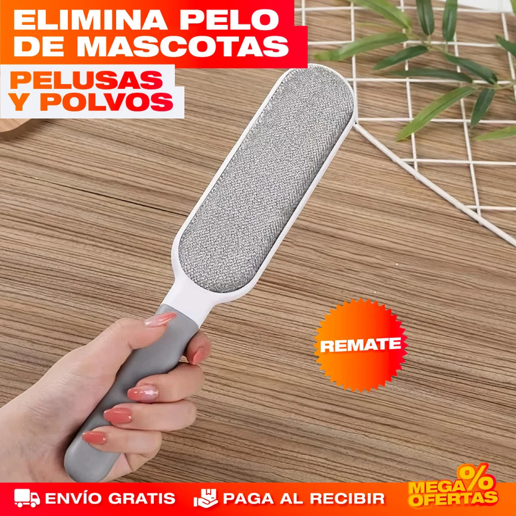CEPILLO REMOVEDOR DE PELUSA DOBLE CARA