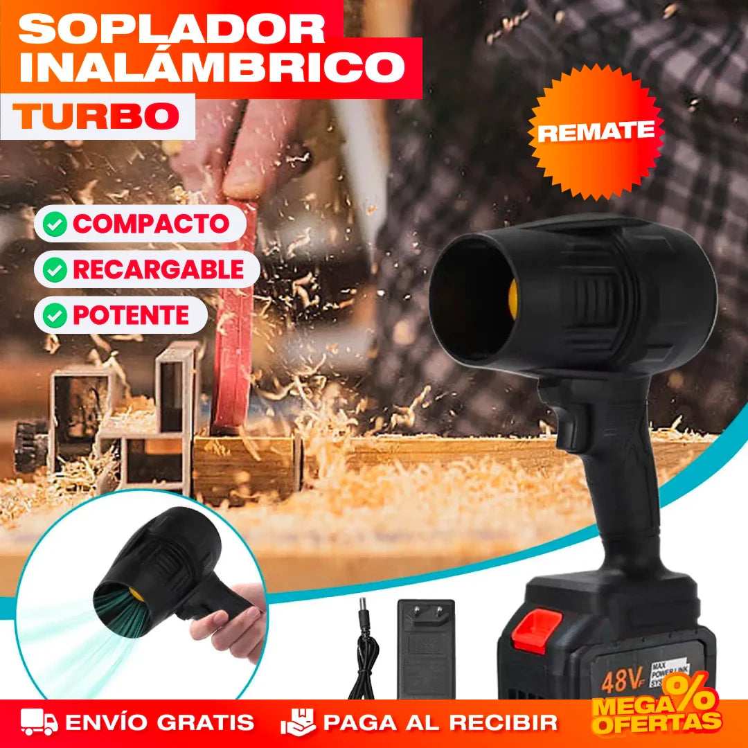 SOPLADOR INALÁMBRICO TURBO