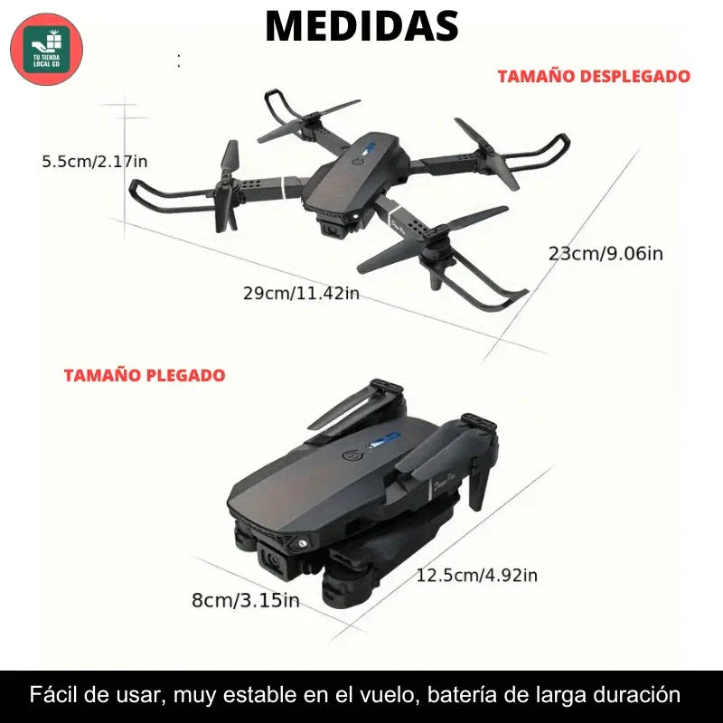 NUEVO DRONE  W8 PRO MAX 2025 CON INTELIGENCIA ARTIFICIAL + REGALO