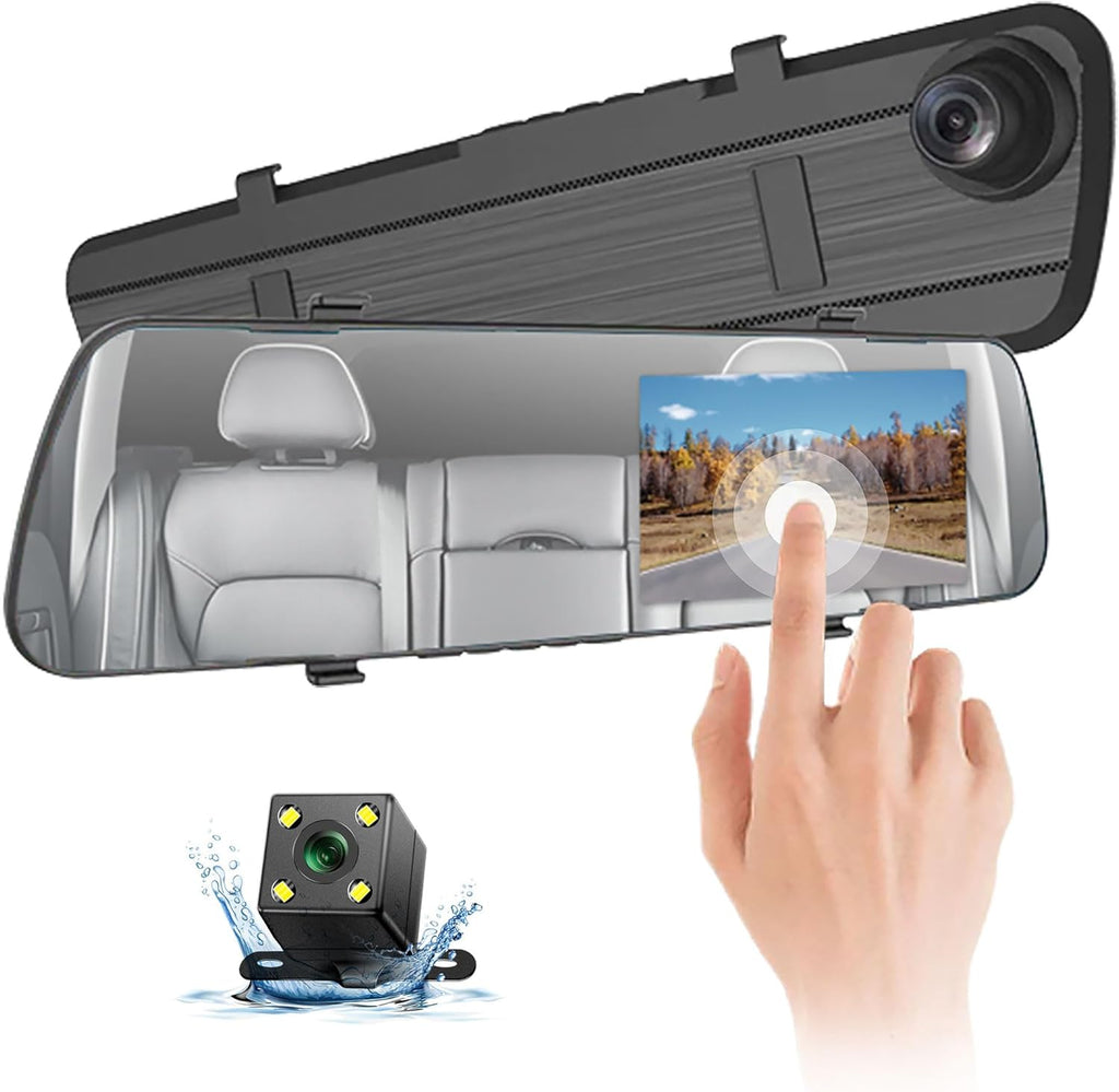 ESPEJO RETROVISOR CON CAMARA FULL HD