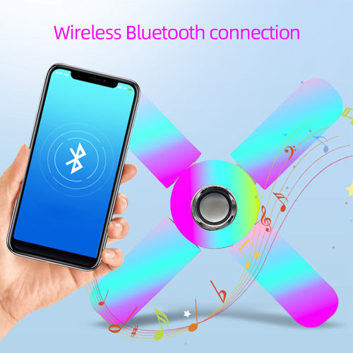 Bombillo con Apas Parlante Luces RGB