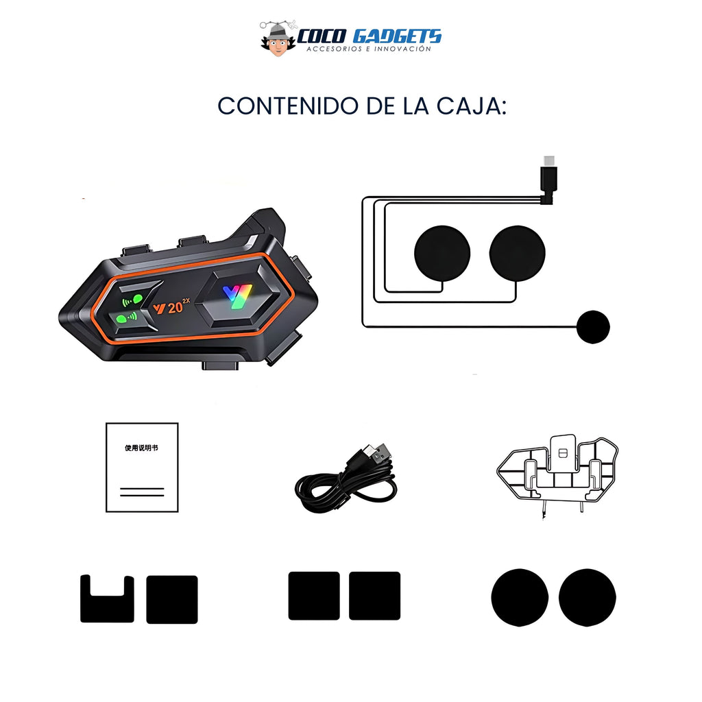 Intercomunicador Moto Y802X