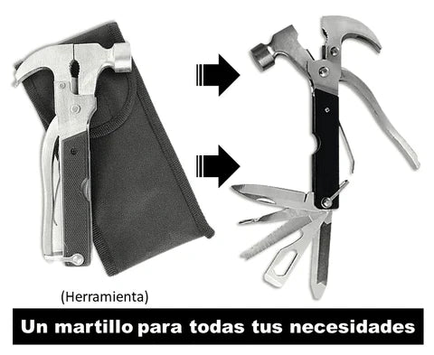🔥 EN TENDENCIA - MARTILLO MULTIFUNCIONAL 18 EN 1 🛠