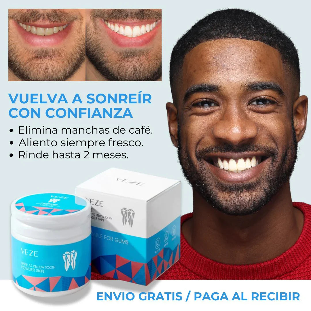 POLVO BLANQUEADOR DE DIENTES