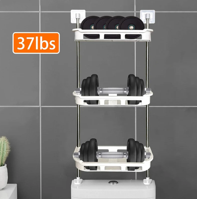 Toilet®️ - Organizador de baño multifuncional 3 niveles