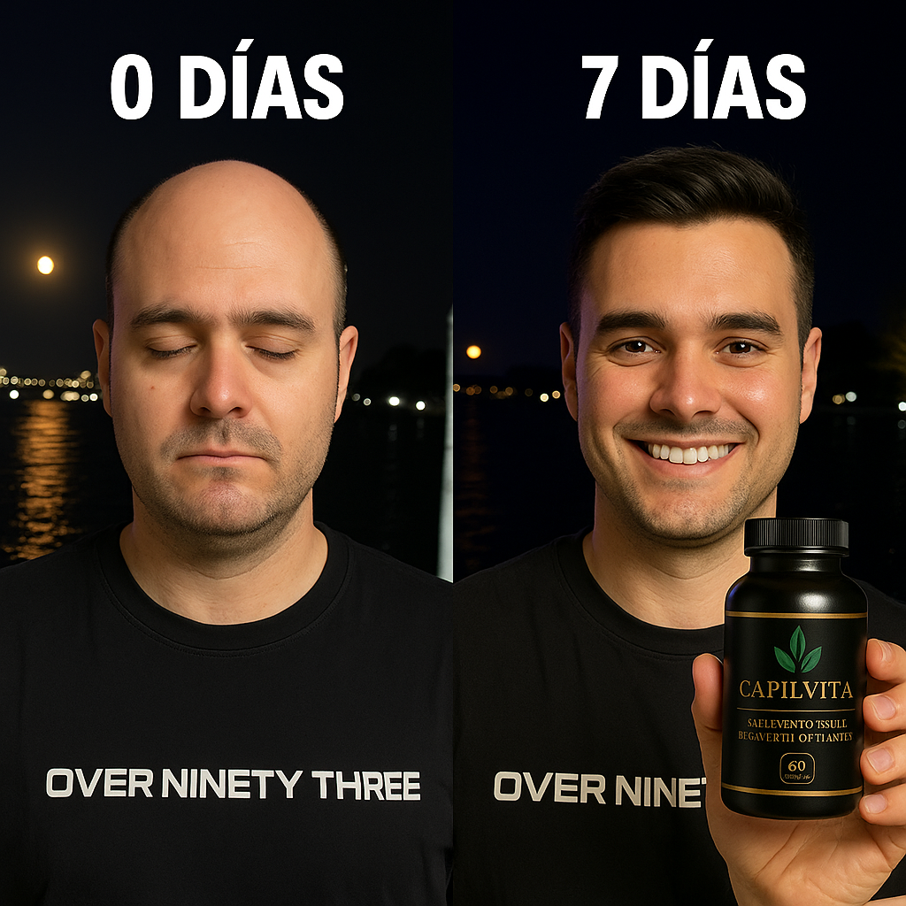 CapilVita – Suplemento Anticaída Capilar Natural | Fortalece y Estimula el Crecimiento del Cabello (30 cápsulas)