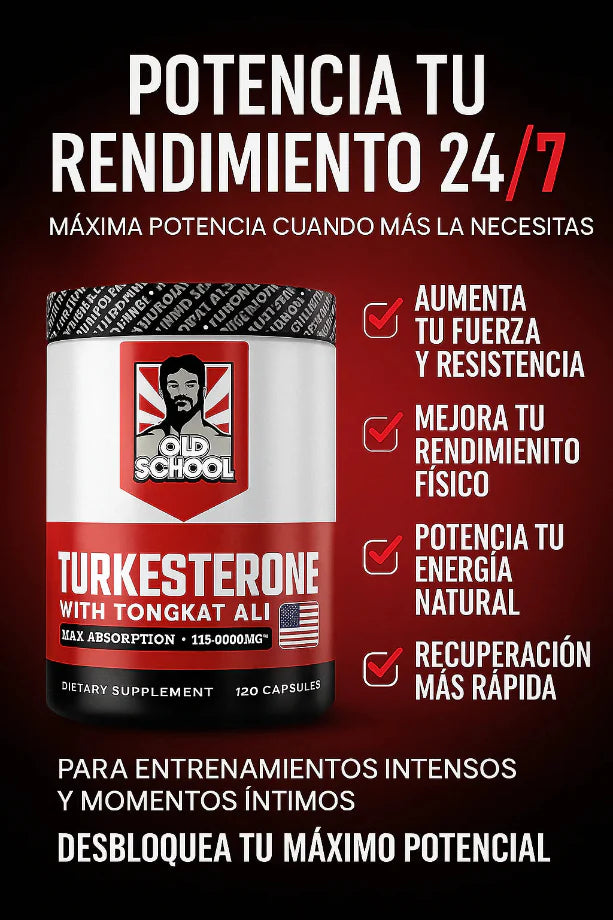 TURKESTERONE - COMPRA 1 Y LLEVA 2 UNIDADES + FRETE GRATIS