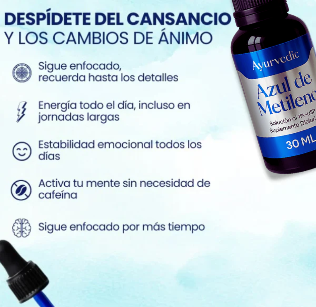 AZUL DE METILENO AYURVEDIC 30 ML - ORIGINAL