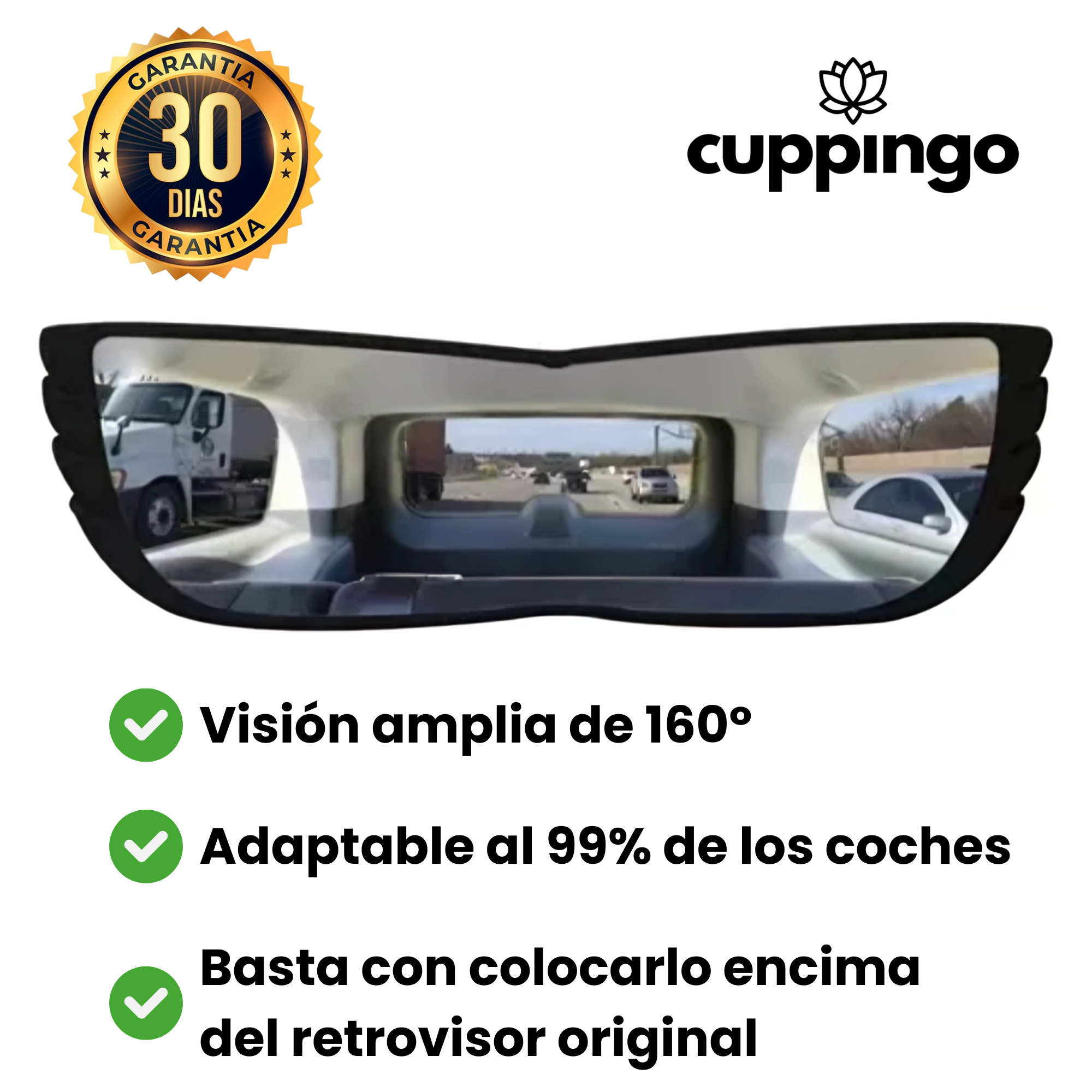 Retrovisor Panorámico - Cuppingo™