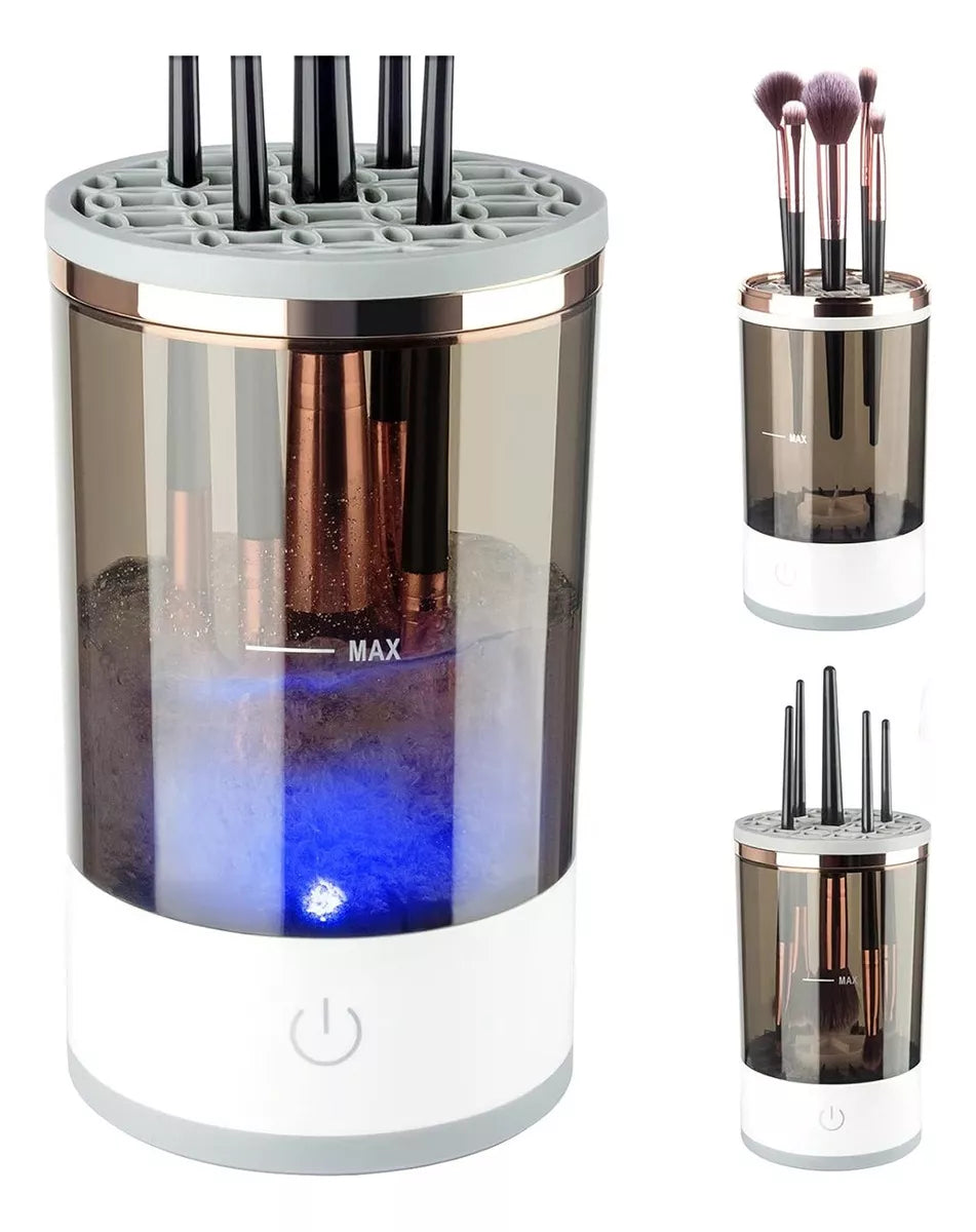 LIMPIADOR AUTOMÁTICO DE BROCHAS DE MAQUILLAJE