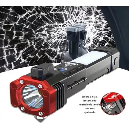 Linterna  Táctica LED multifuncional Indestructible