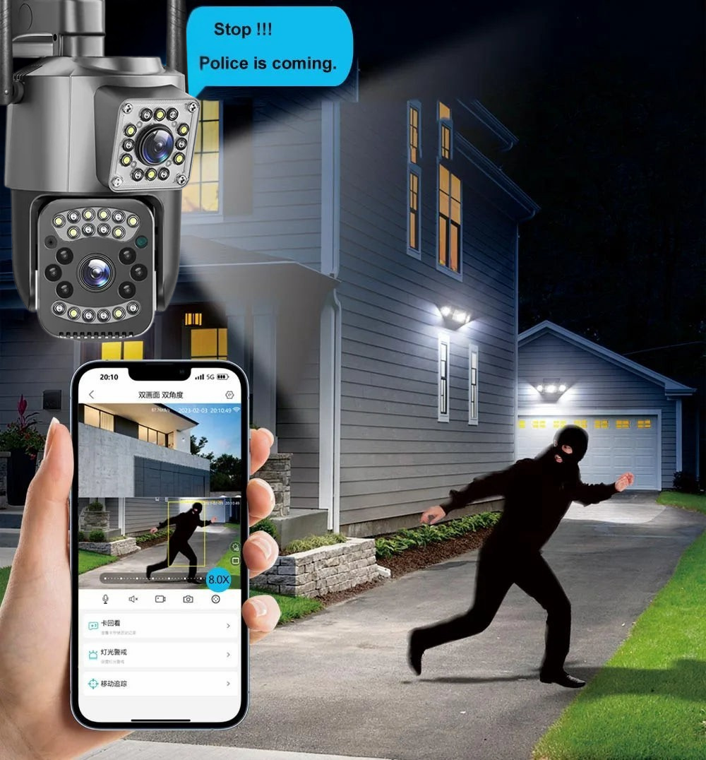 Zoom Guard: Cámara de Seguridad - 2 en 1 + Memoria ilimitada