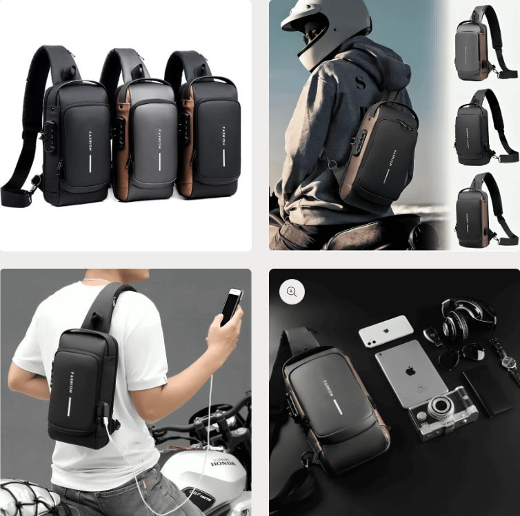 MEGA OFERTA ®️ BOLSO ANTIRROBO IMPERMEABLE - EAGLEBAG