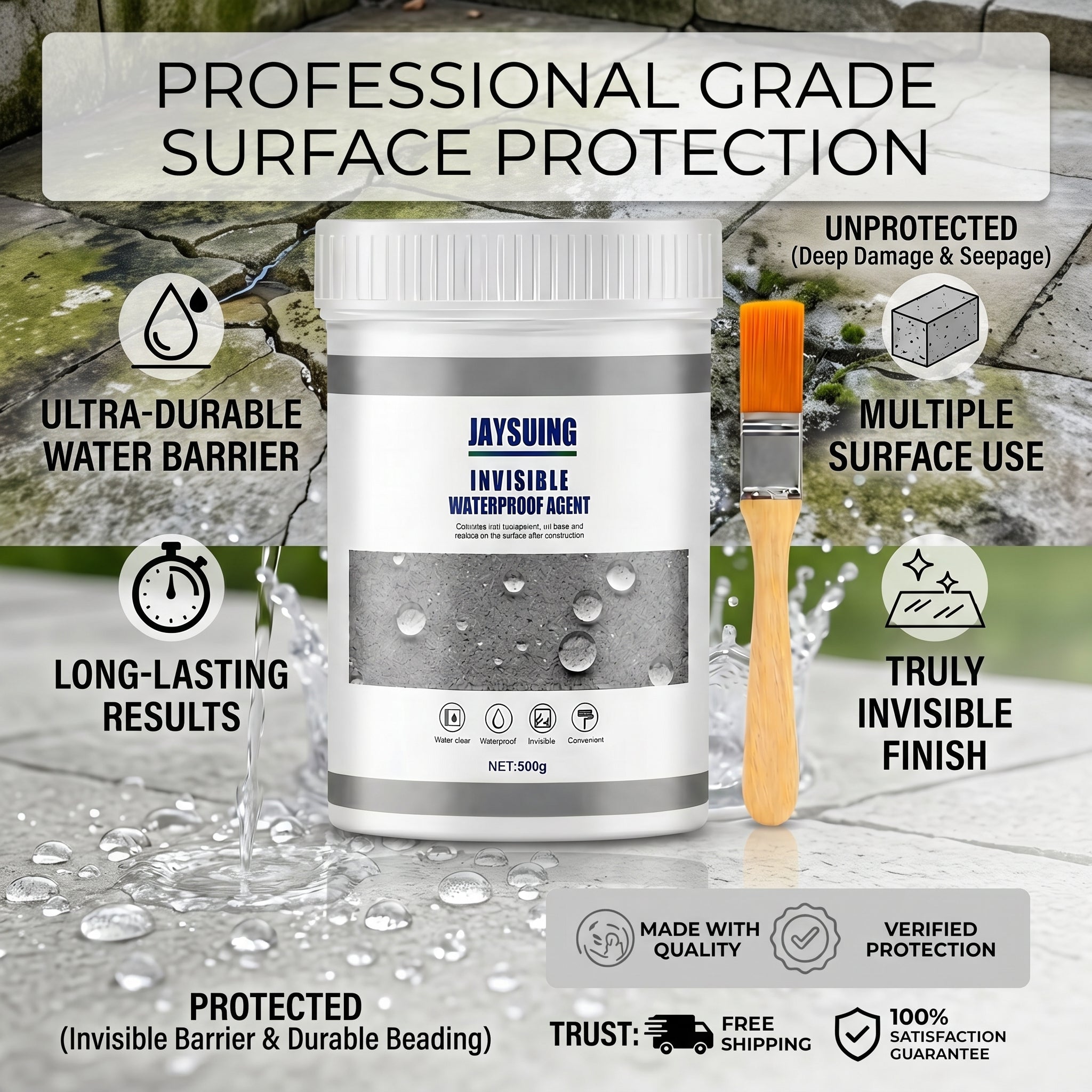 DryWall Protect - Sellador Invisible (Oferta Especial) 🎁