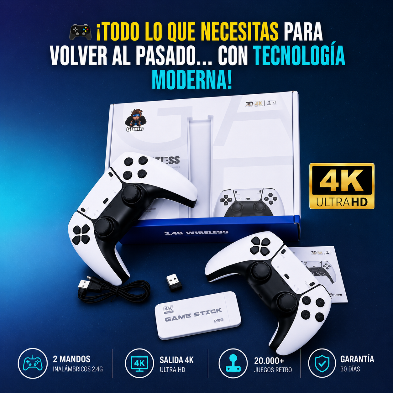 🎮 Consola M15: ¡Más de 20.000 juegos clásicos para revivir tu infancia en segundos!
