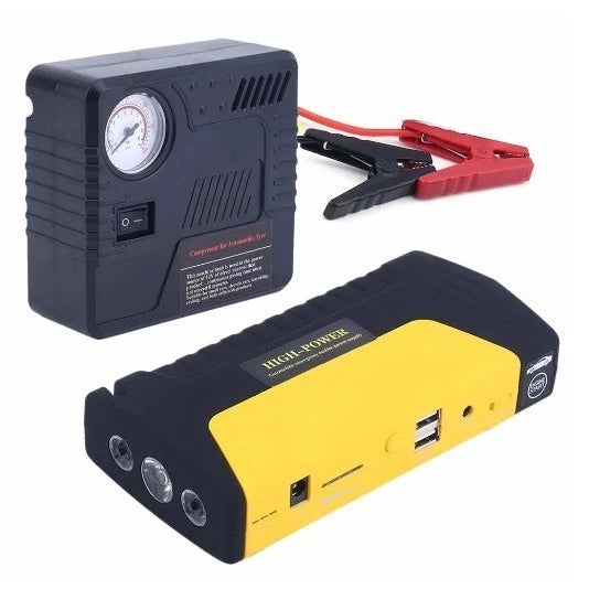 ARRANCADOR DE BATERIA PORTATIL 4 em 1