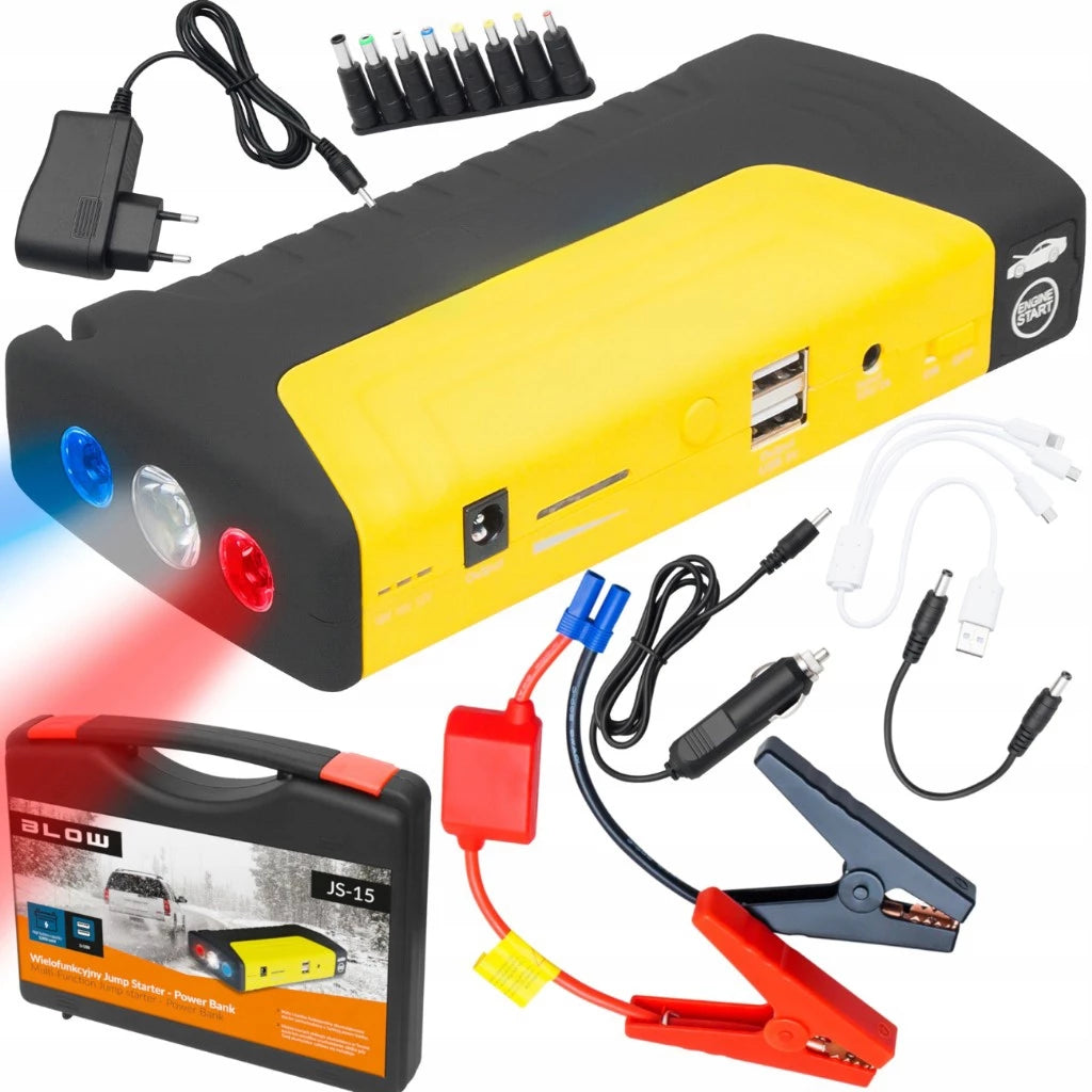 ARRANCADOR DE BATERIA PORTATIL 4 em 1