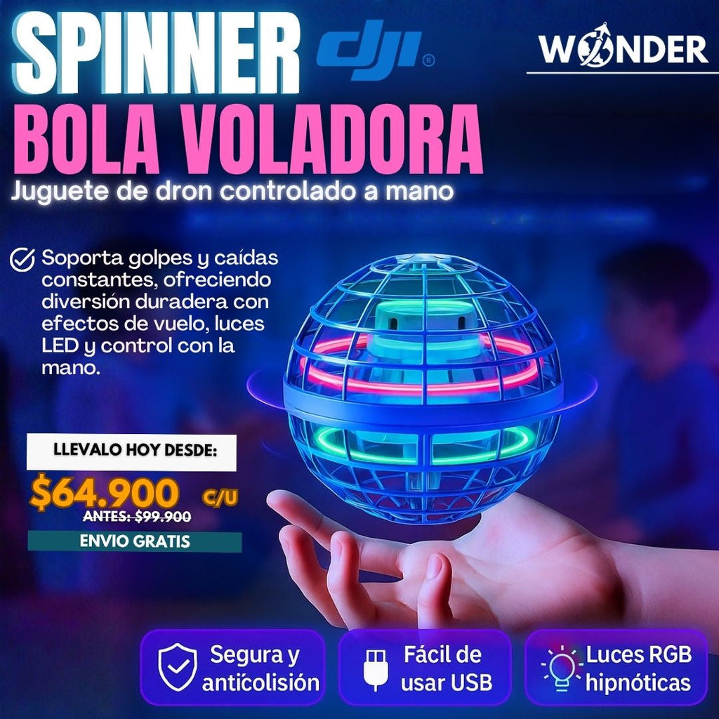 JUGUETE SPINNER BOLA VOLADORA | DJI®