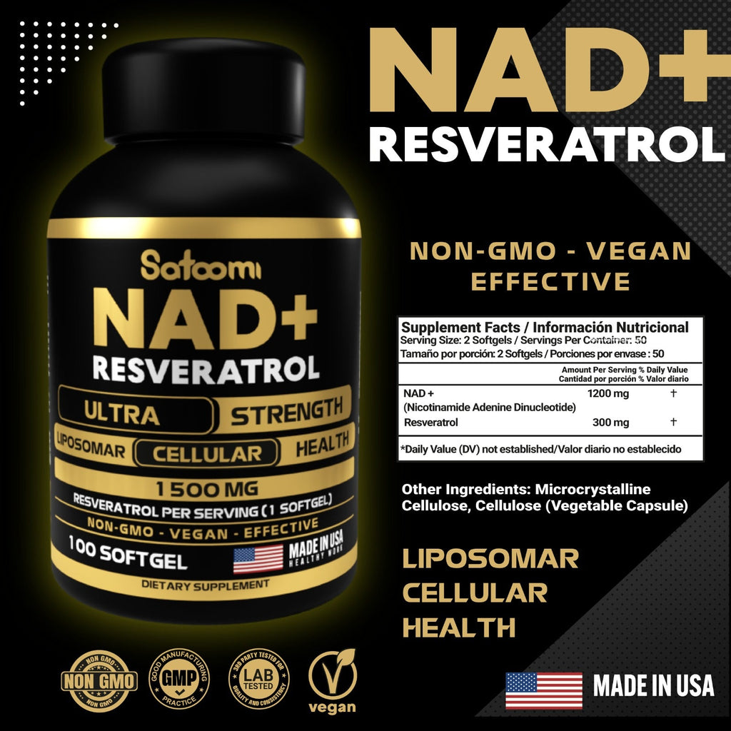 NAD + Resveratrol 01 unidade