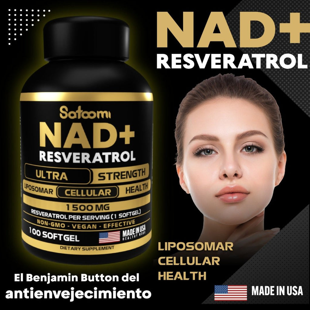 NAD + Resveratrol 01 unidade