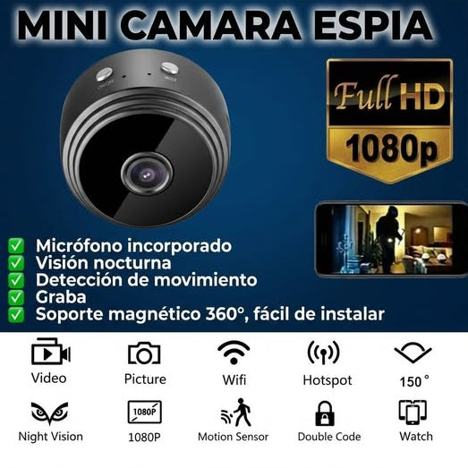 📹 Mini Cámara Espía: Descubre la VERDAD 👀