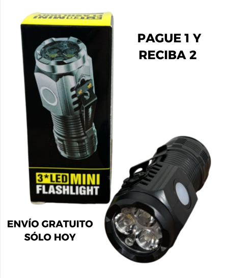 LUMIMAX ™ - ¡Linterna INDESTRUCTIBLE! compre 1 lleve 2 + Envío gratis