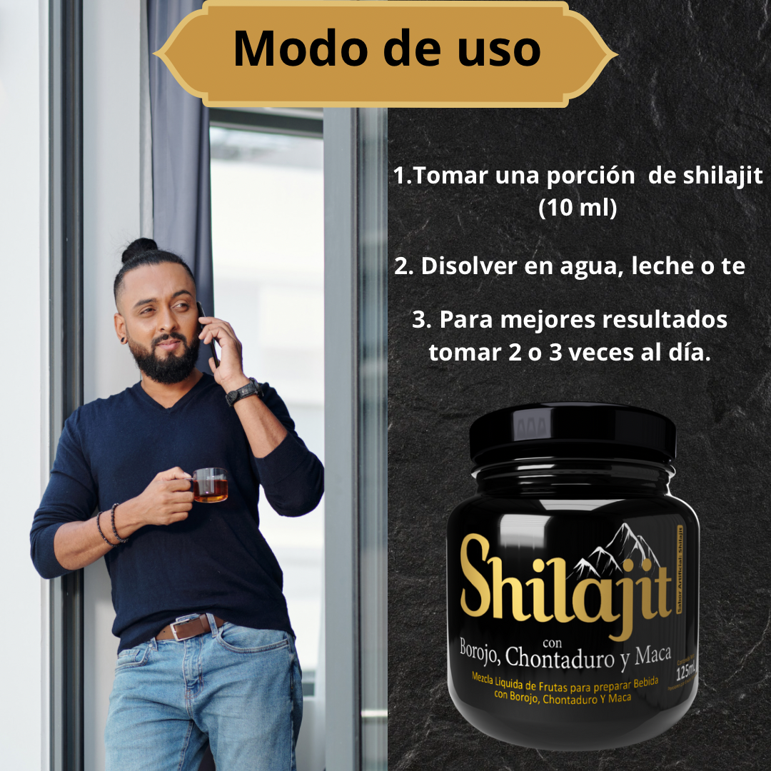 SHILAJIT CON INVIMA -🎉 ¡Compra 1 y lleva 2 unidades🎉