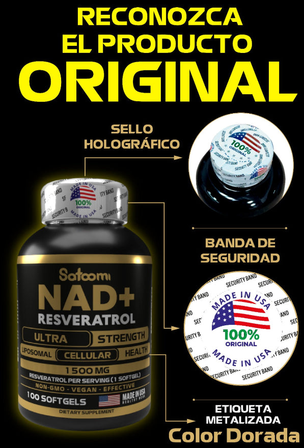 NAD + Resveratrol 01 unidade