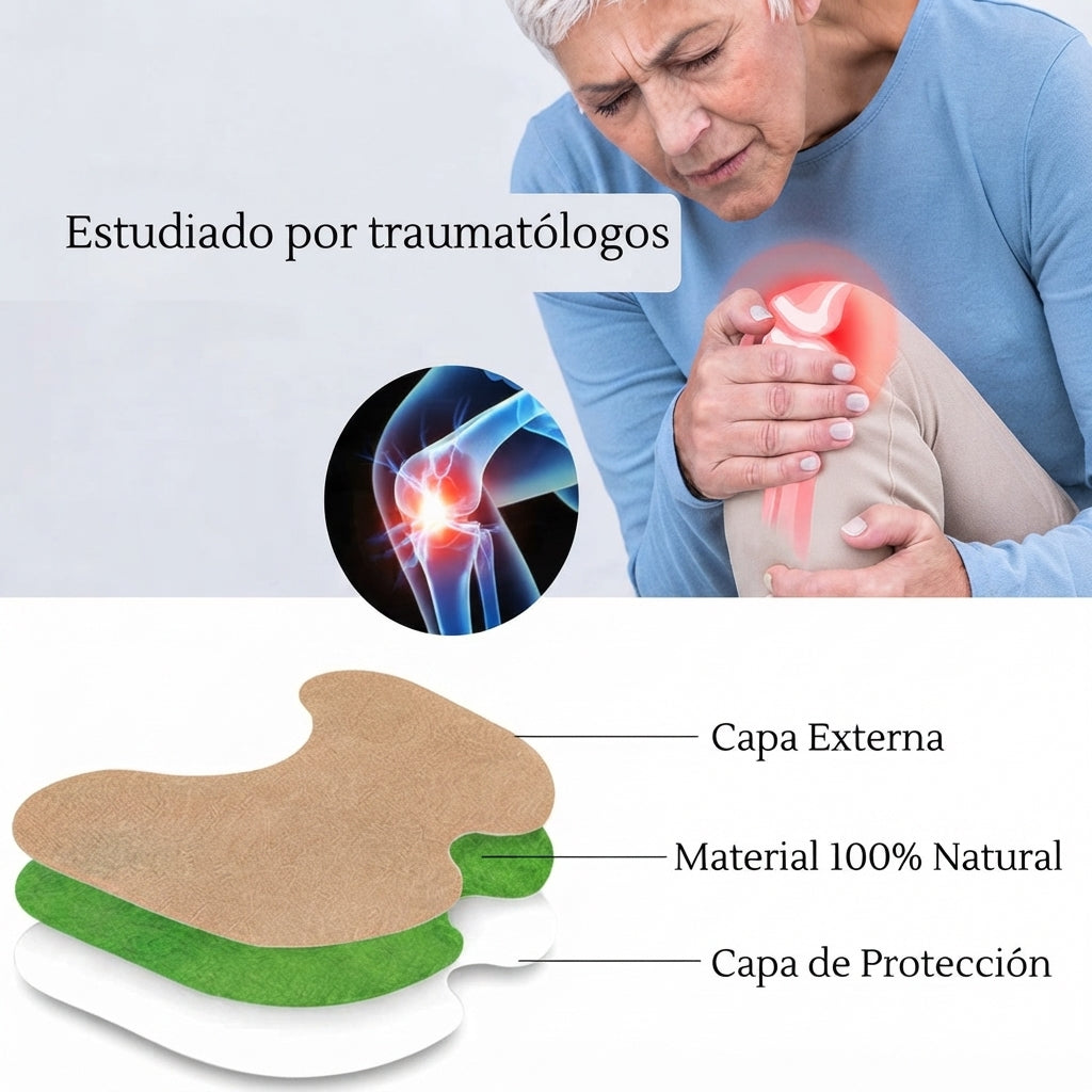 Parches Térmicos para el Alivio de las Molestias Articulares – Caja x10