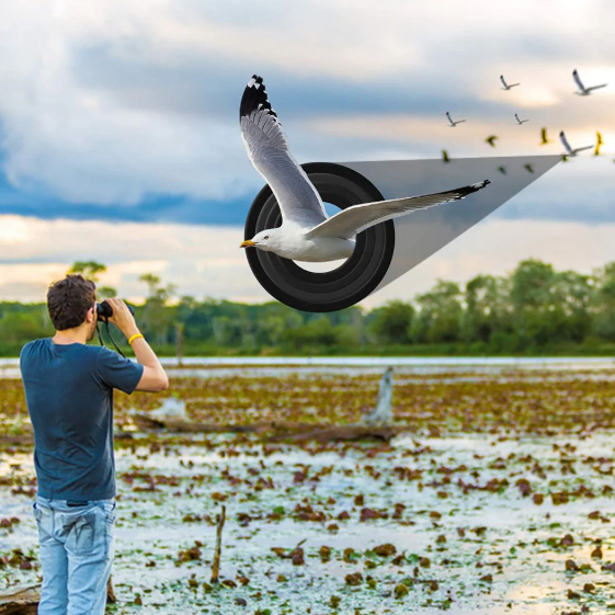 Binoculares profesionales de Visión Ncturna y Largo Alcance HD 80x80