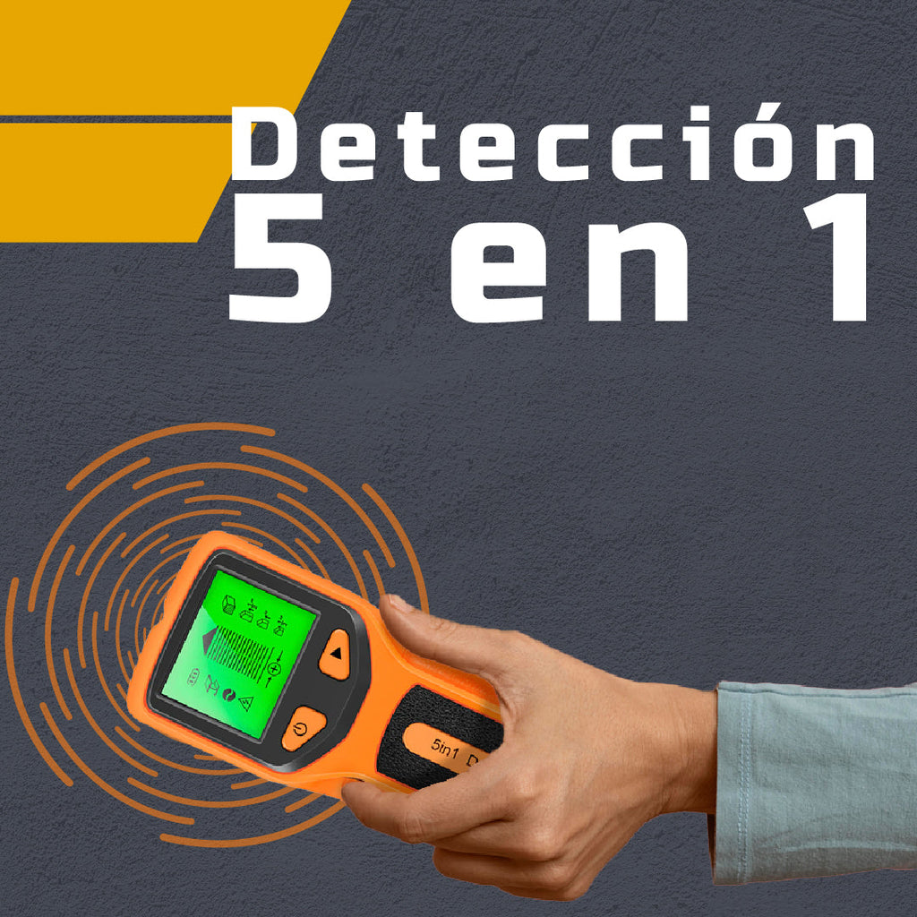 Detector de Pernos 5en1