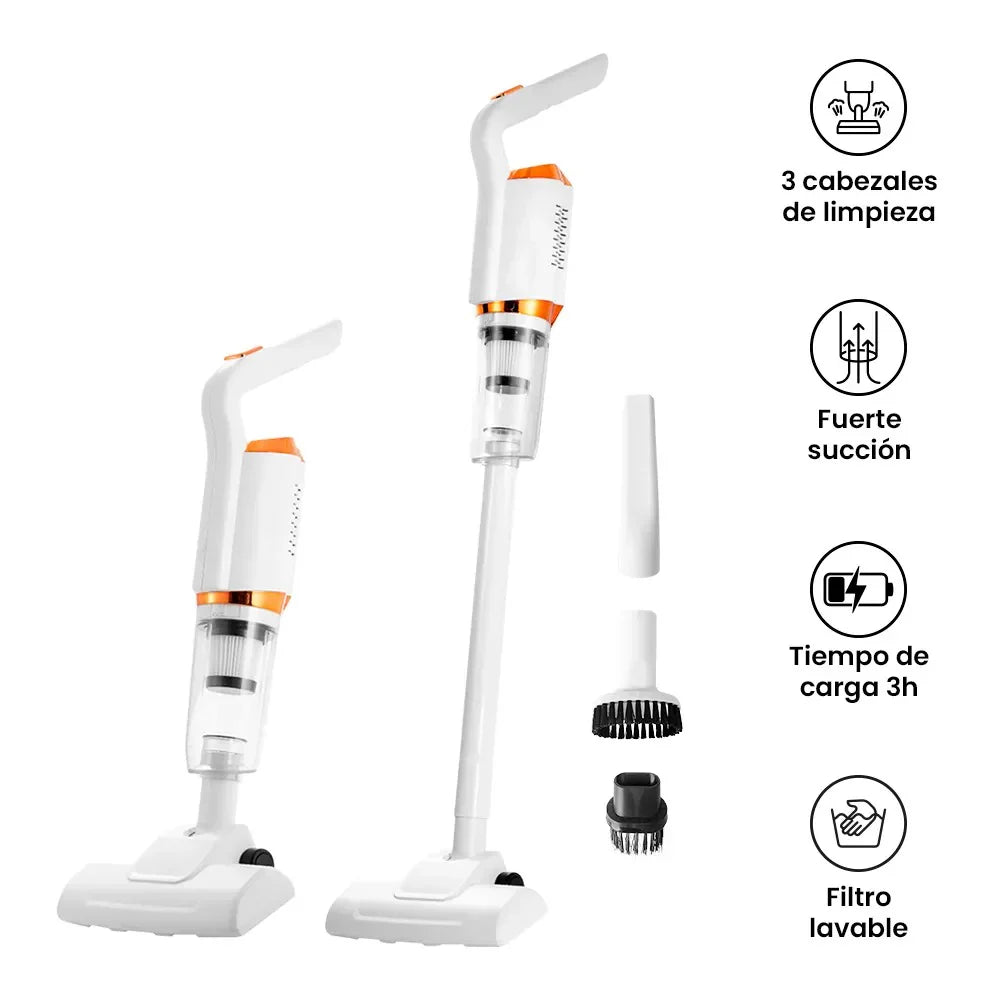 Aspiradora Inalámbrica Multifunción 2 en 1: ¡La Revolución en Limpieza! 🚀🧼