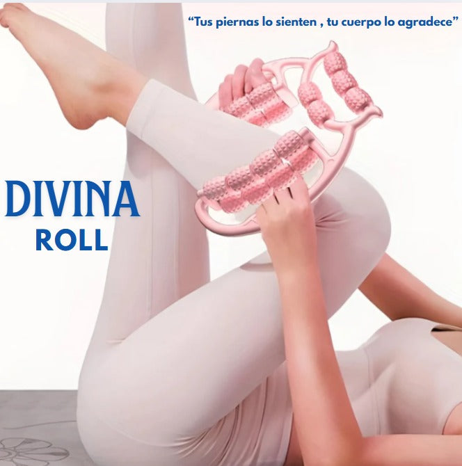 RODILLO MASAJEADOR ANTICELULITIS - DIVINA ROLL 🌸