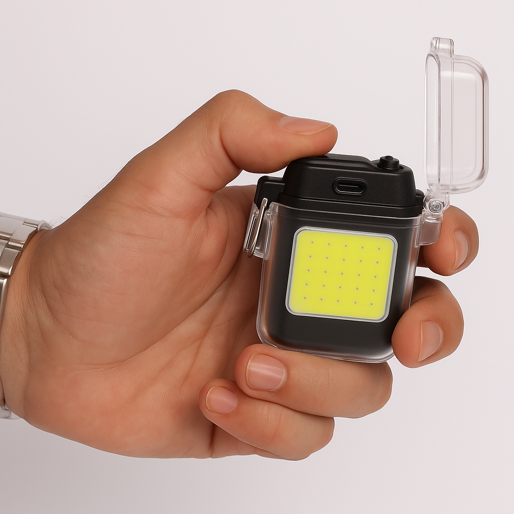 ENCENDEDOR CON LINTERNA