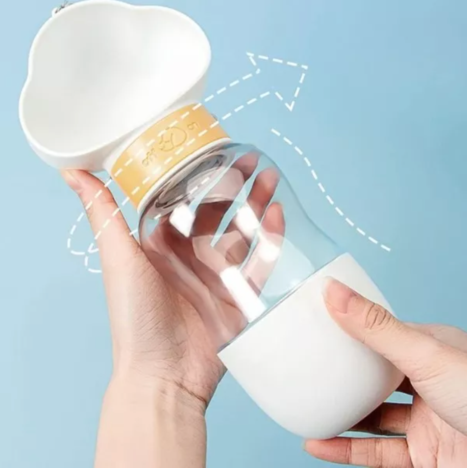 Botella Bebedero De Agua Para Mascotas - Dispensador Comida