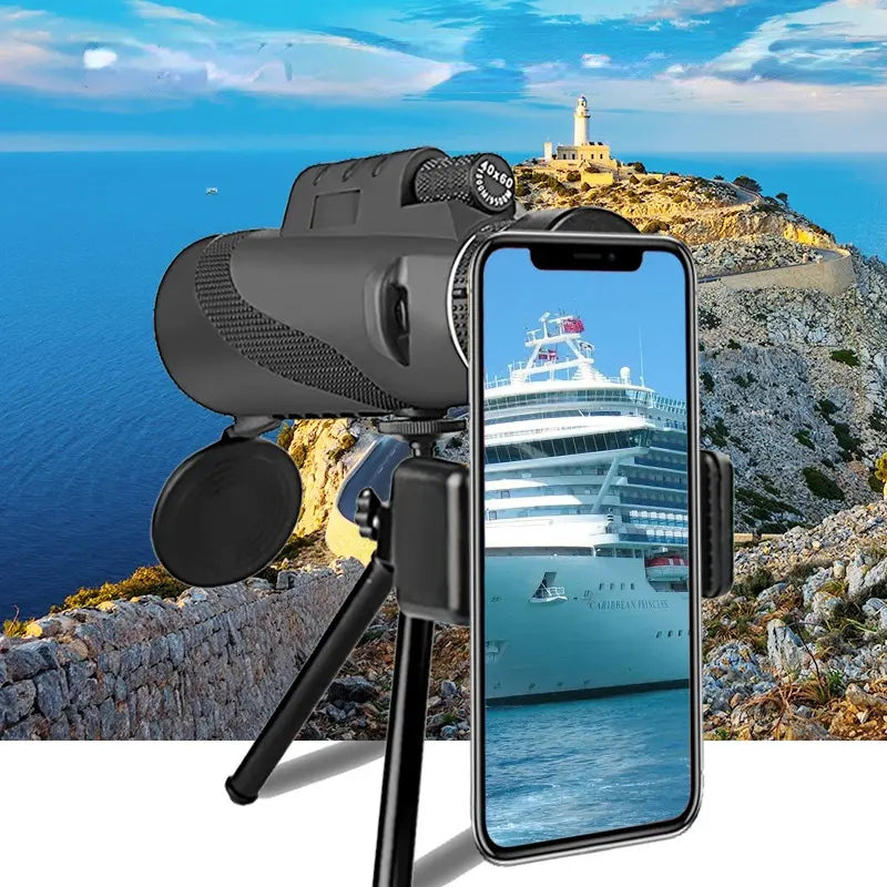 🌕 Telescopio Estelar™ – Mira la luna como nunca antes